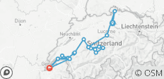 Viaje en grupo reducido por la encantadora Suiza 2027 - 24 destinos