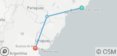 Brasil y Argentina: playas, cataratas y tango, con traslados y desayunos incluidos - 3 destinos