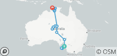 Le cœur de l\'Australie - 36 destinations