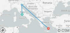 10 Tage Rom, Venedig und Santorini: Kultur, Romantik und Inselidylle – inklusive Frühstück und Transfers - 3 Destinationen