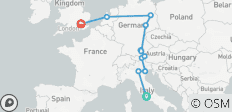 Viaje de Roma a Londres (albergues, de 18 a 22 años) - 11 destinos