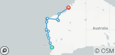 Wonders of the Pilbara and West Coast - 18 destinations
