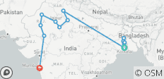 Crucero y tren: El sagrado Ganges y el Maharajas\' Express (2028, de Calcuta a Bombay) - 17 destinos
