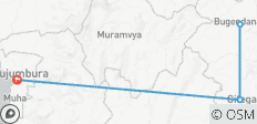 Burundi Discovery Tour - 7 Days / 6 Nights - 5 destinations
