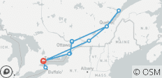 Eastern Canada - Between Major Cities and Natural Wonders - 14 destinations