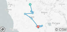 Randonnée et patrimoine toscan - 16 destinations