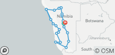 Volunsafari - Safari en camping « Naankuse Classic » en Namibie - 26 destinations