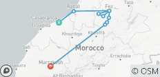 Villes impériales du Maroc - 10 destinations