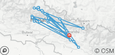 Ruta por el circuito del Annapurna sin prisas - 34 destinos