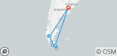 Huwelijksreis naar Kaap Hoorn – Expeditiecruise door Zuid-Patagonië – in de voetsporen van de ontdekkingsreizigers: El Calafate, Ushuaia, Kaap Hoorn - 14 bestemmingen