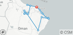 Klassieke rondreis door Oman - 19 bestemmingen