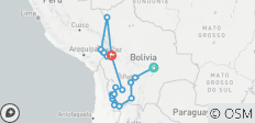 Al corazón de Bolivia - 22 destinos