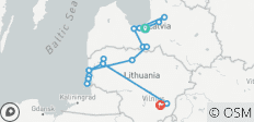 Vacances en Lettonie et en Lituanie - 19 destinations