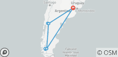 Buenos Aires, Gletscher und Seen - 9 Destinationen