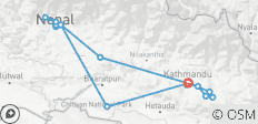 Culturele rondreis door Nepal met een korte wandeling - 17 bestemmingen