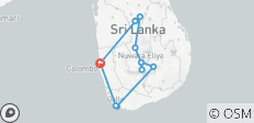 Sri Lanka exprés - 11 destinos