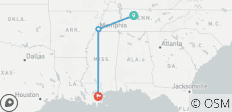 Circuit musical du Tennessee à la Nouvelle-Orléans (3 destinations) - 3 destinations
