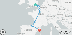 Viaje de Londres a Barcelona (hoteles, invierno a partir de abril de 2027, salida desde Londres, clásico) - 8 destinos