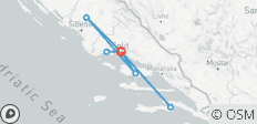Split & Dalmatian Coast Explorer - 8 destinations