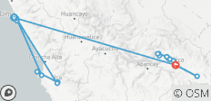 Organizado por Peggy - Inca Adventures - 7 días (Lima, Paracas, Ica, Cuzco, Machu Picchu y la Montaña Arcoíris en quad) - Con vuelos nacionales - 21 destinos
