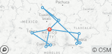 Adventure in Central Mexico - 11 destinations