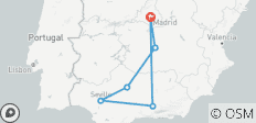 L\'Andalousie au départ de Madrid - Circuit de 5 jours - Classe A - 6 destinations