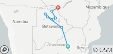 Le Botswana incontournable pour les 18-35 ans - 9 destinations