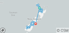 Große Flucht nach Neuseeland - 28 Destinationen
