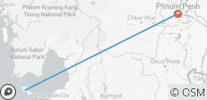 Escapada de 3 días a la isla camboyana de Koh Rong Samloem, un auténtico paraíso - 2 destinos