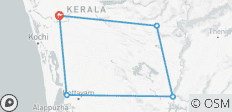 Indien: 6-tägige Reise durch die Hügel von Kerala, mit Wildtierbeobachtungen und Backwater-Tour (mit Hoteloptionen der Kategorien 3★, 4★ und 5★) - 5 Destinationen