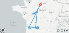 Schlösser und Reize Frankreichs – 6 Tage - 17 Destinationen