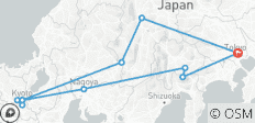 Eine Reise zu den landschaftlichen Schönheiten und dem kulturellen Erbe Japans – 4 Tage - 11 Destinationen