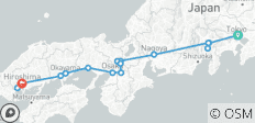 Circuit culturel et touristique à travers le Japon - 9 jours - 16 destinations