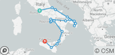 Reis door Italië: de charme van de kust en historische bezienswaardigheden – 8 dagen - 22 bestemmingen