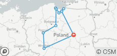 Captivating Polish Cities and Heritage - 7 days - 11 destinations