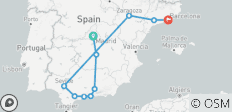 Descubre la cultura, las costas y las ciudades de España: 8 días - 10 destinos