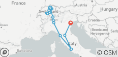 Grande aventure alpine à la découverte des merveilles de Rome - 9 jours - 18 destinations