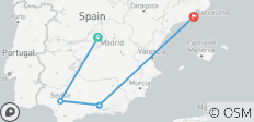 Luxury Spain Escape: 11 Days Madrid, Seville, Granada & Barcelona | 5-Star Stays, Breakfast & Transfers - 4 destinations