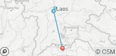 Découvrez le Laos en train express : Luang Prabang, les grottes de Pak Ou, les cascades de Kuangsy et Vientiane - 4 destinations