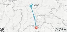 VAN LUANG PRABANG NAAR VIENTIANE MET DE SNELTREIN: Grotten, watervallen en lokale belevenissen - 6 bestemmingen