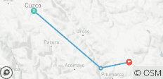 Palccoyo Rainbow Mountain-tour vanuit Cusco - 3 bestemmingen