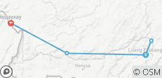 Découvrez le nord du Laos en train express : Luang Prabang, Namkat, Yolapa, Pakbeng et le Mékong (circuit privé) - 6 destinations