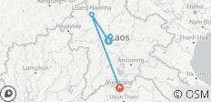 Découvrez le Laos en train express : Luang Prabang, les villages du nord, Luang Namtha et Vientiane - 6 destinations
