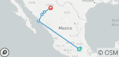 Circuit de 8 jours à la découverte du Canyon du Cuivre et de Mexico : des pyramides antiques au voyage à bord du train « El Chepe » - 7 destinations