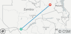 9-daagse luxe safari in Zambia – Victoriawatervallen & South Luangwa - 6 bestemmingen