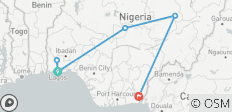 Nigeria – Große Entdeckungsreise – 10 Tage - 6 Destinationen