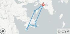 Vacances de voile à l\'international en Grèce – Péloponnèse - 7 destinations