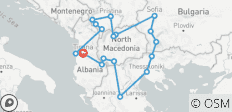 Central Balkans Explorer: 12 Days on the \"Egnatia Route\" - 18 destinations