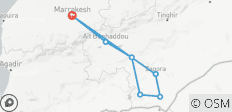 Sahara Desert Circuit: 4×4 & Camel Trek Adventure - 7 destinations
