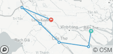 5-Day Mekong Delta Cycling Adventure: Villages, Floating Markets & Hidden Cultural Gems - 6 destinations